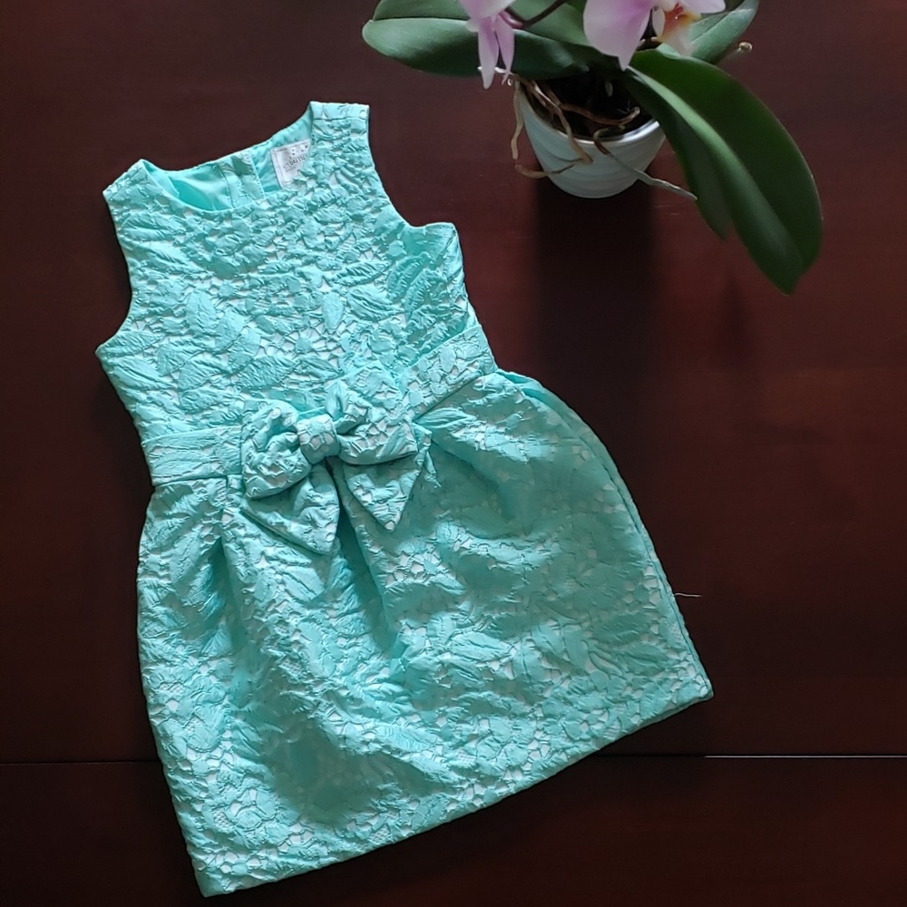 Gymboree turquoise sleeveless dress